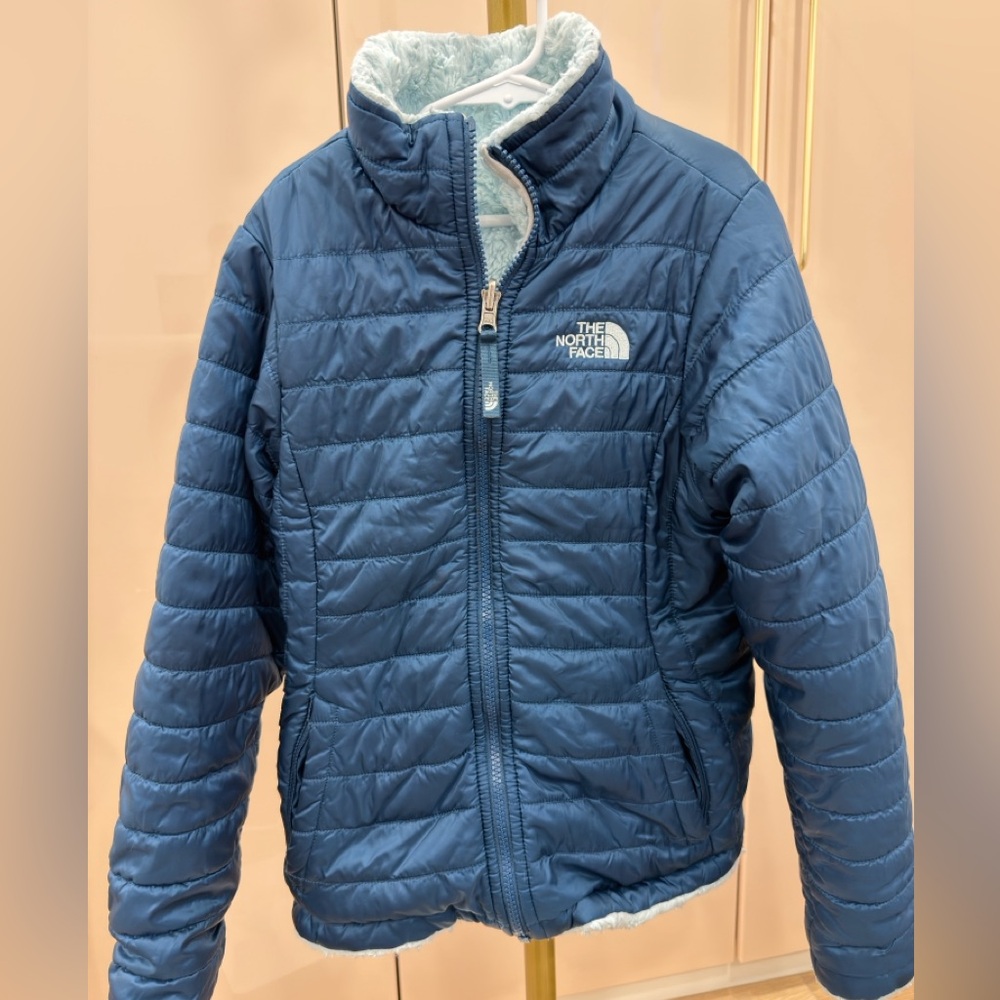 The North Face Reversible Kids Navy Puffer Jacket